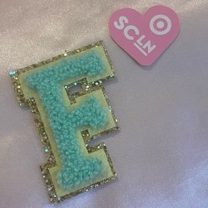 pastel green stoney clover lane “F” patch